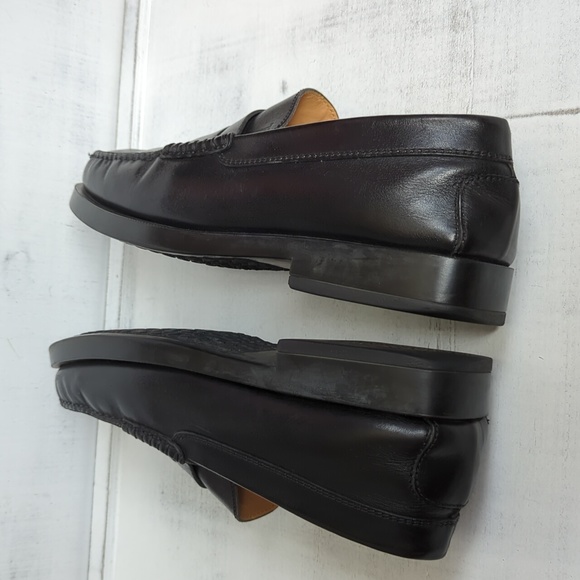 TOD'S LEATHER FLATS SHOES - Picture 11 of 13